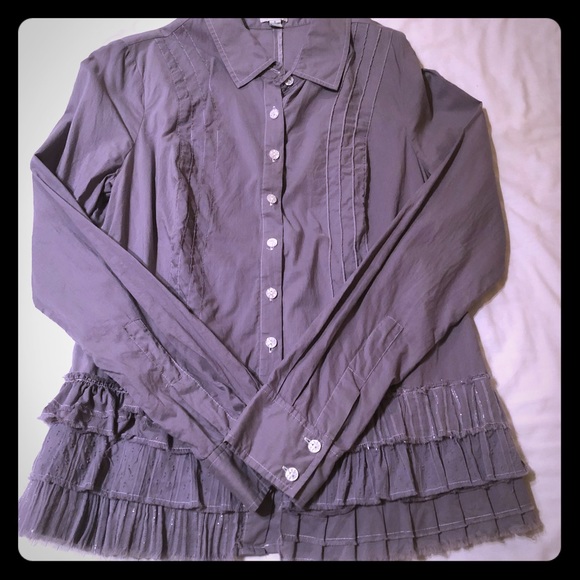 Odille Tops - Vintage style button down blouse